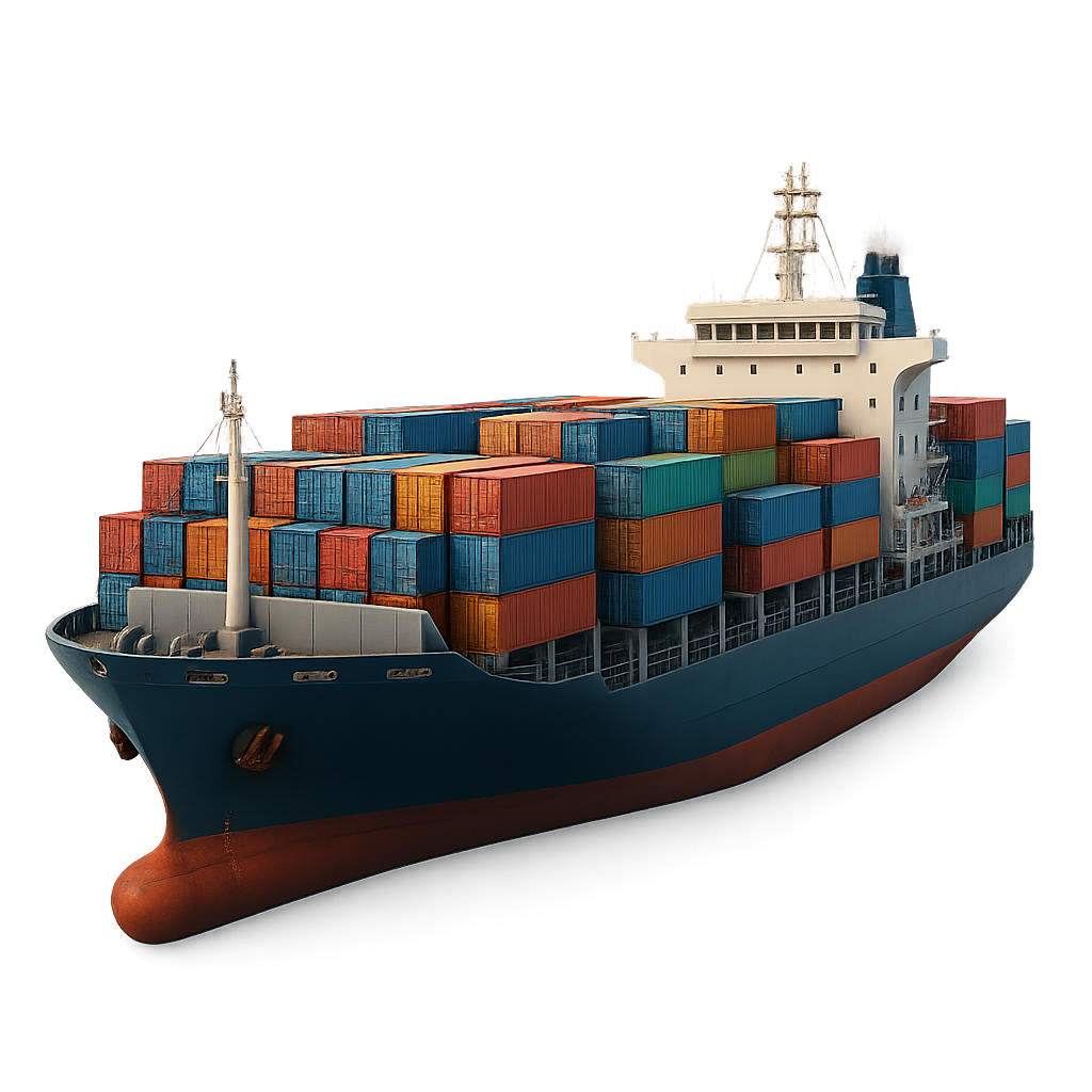 3D Ship Illustration